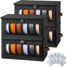 Filament Storage Box, 4 Pack Filament Container for 3D Printing