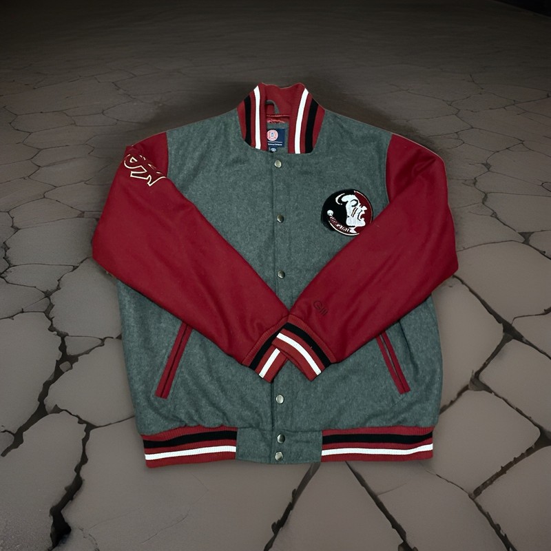 FSU Florida St. Seminole Varsity  Jacket  L