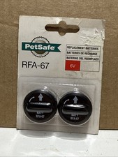 Petsafe RFA-67D-11 RFA-67 6 Volt Battery Module 2 Pack New Sealed