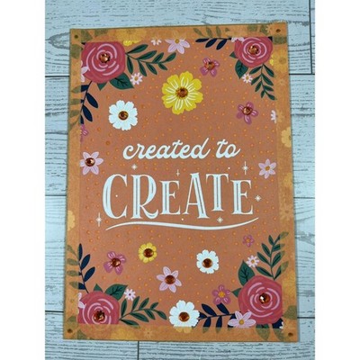 5'' x 7'' Mixed Media Collage OOAK Handmade Art By Kat Sanders - Created to Create