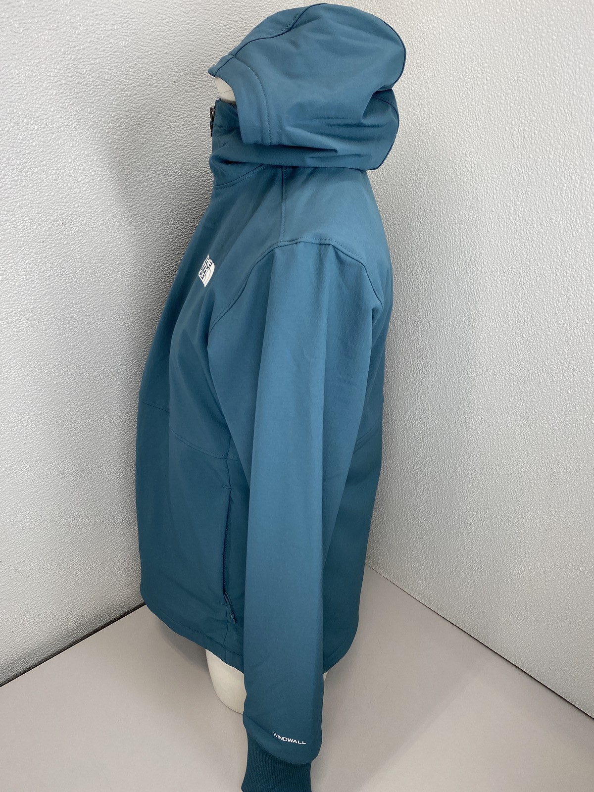 The North Face Womens Jacket Teal Size S Shelbe Raschel Hoodie Space Blue thumbnail 2