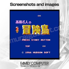 Super Mario USA (Bros. 2) & Adventure Island 1+2 II Famicom / FC [Japanese NES]