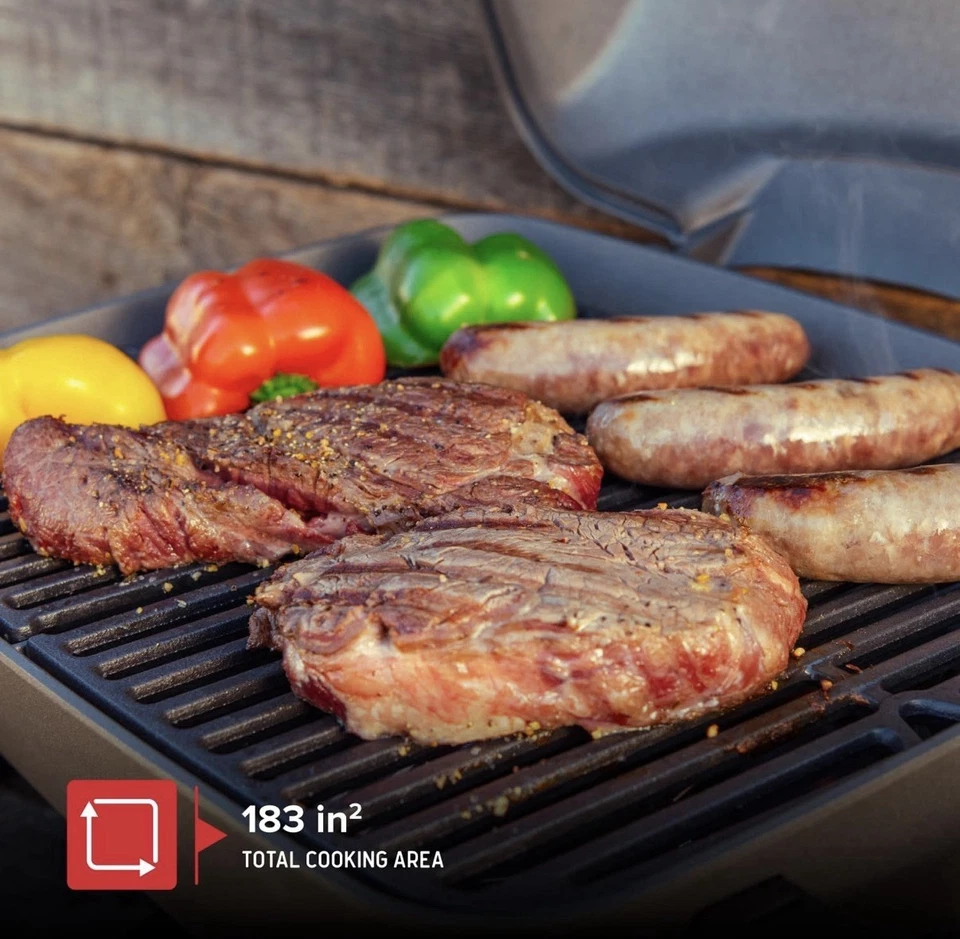 Nexgrill 1 Quemador Portátil Propano Mesa Parrilla Exterior Camping Barbacoa Negro  Foto 2 de 4