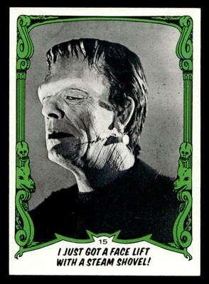 1980 You'll Die Laughing Creature Feature #15 Face Lift With a Steam Shovel!