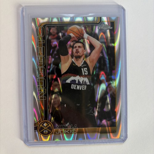 2025-26 Topps Chrome - Nikola Jokić #25 RayWave Refractor