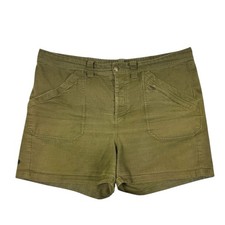 Royal Robbins Women’s Dark Olive Half Dome Short Size 16 Standard Fit