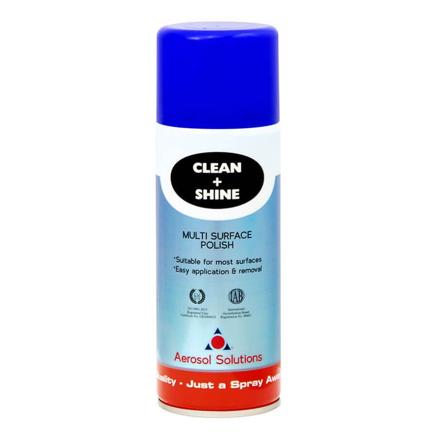 Clean & Shine Multi Surface Polish 3x 400mL Easy To Use Quality Cleaner Spray