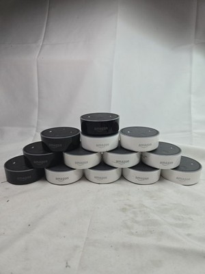 Lot of 13 Amazon Echo Dot 2nd Generation Smart Speaker RS03QR (SPEAKERS ONLY)