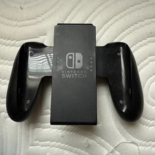 Nintendo Switch Joy Con Grip Black Controller (HAC-011) OEM Official *FREE SHIP*
