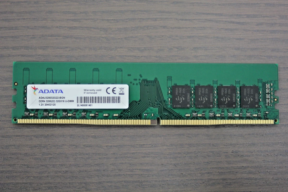 ADATA 32GB (16GBx2) DDR4 3200MHz メモリー ADATA 32GB DDR4 3200MHz Desktop RAM Memory Module | 1x32GB UDIMM