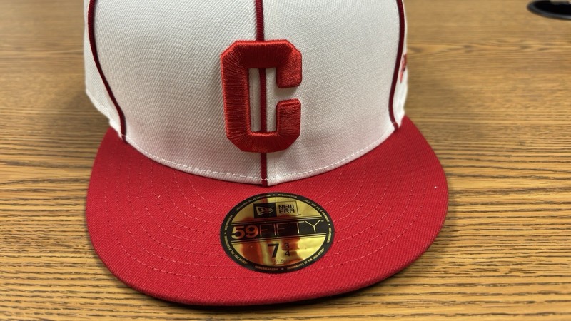 Pittsburgh Crawfords New Era White/Red Fitted Hat Size 7 3/4 BRAND NEW!