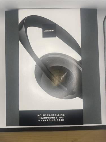 Bose NC700 Noise Cancelling Bluetooth Wireless Headphones + Charging Case- Black - Picture 1 of 2