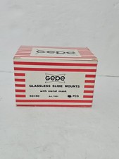 Gepe Glassless Slide Mounts With Metal Mask 60x60 20 Pieces