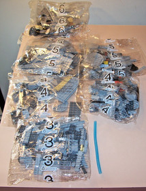 Lego Star Wars 7965 Millennium Falcon/Partially Built, Unopened Bags, Incomplete