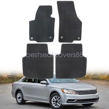 Fits 2012 2013 2014 2015 2016 2017 Volkswagen Passat Floor Mats Carpet Velour