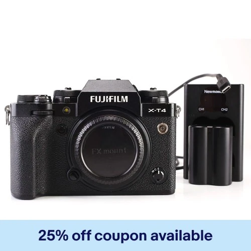 Fujifilm X-T4 Fuji Camera Body Only 10,528 Shots Refurbished +12Month Guarantee.
