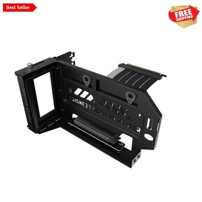 MasterAccessory Vertical GPU Card Holder Kit V3 Black,  Riser Cable PCI-E 4.0...