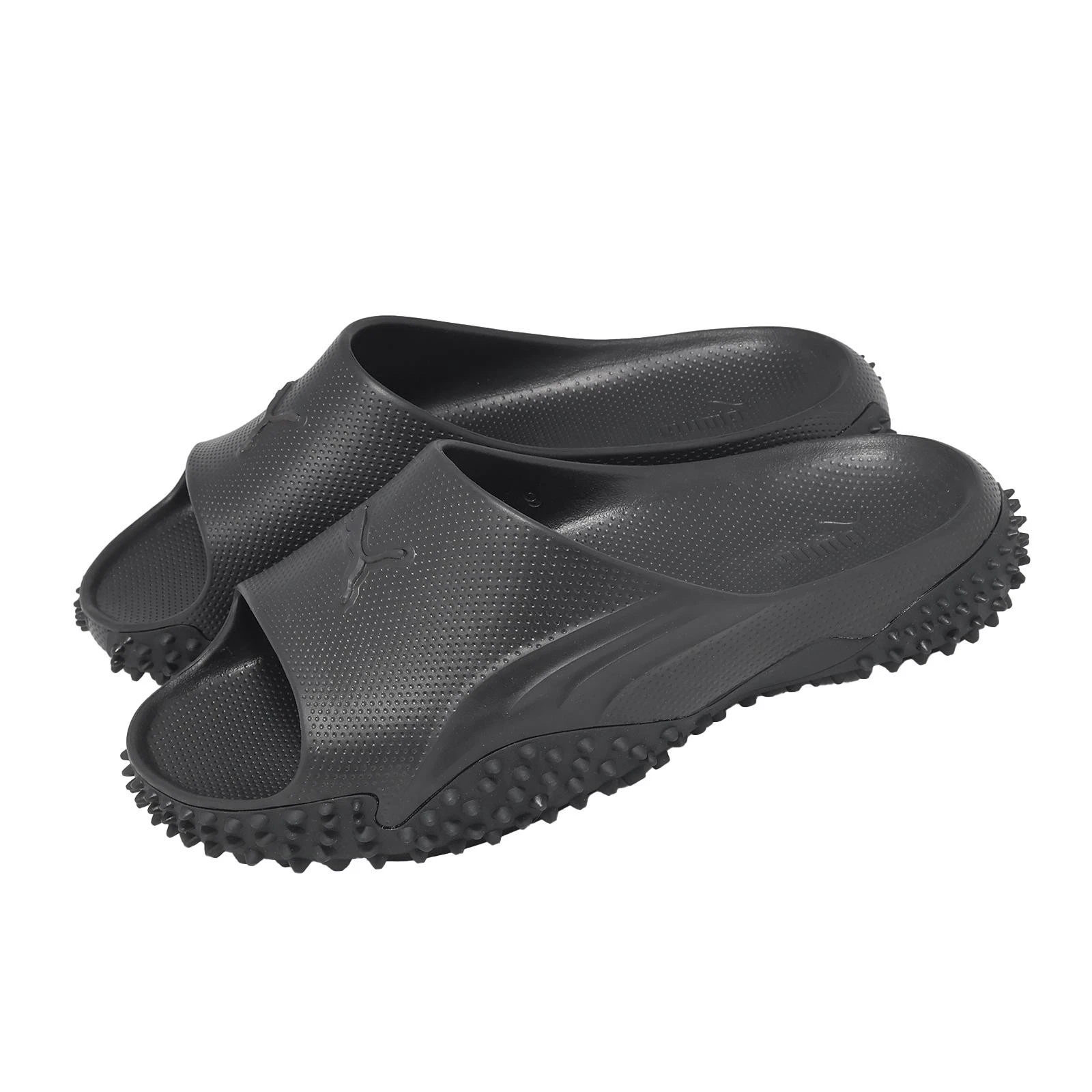 Puma Mostro Slide Black Men Slip On Casual Lifestyle Sandal 405282-01
