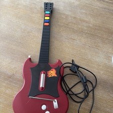 RED Guitar Hero Gibson SG Red Octane PS2 Wire...