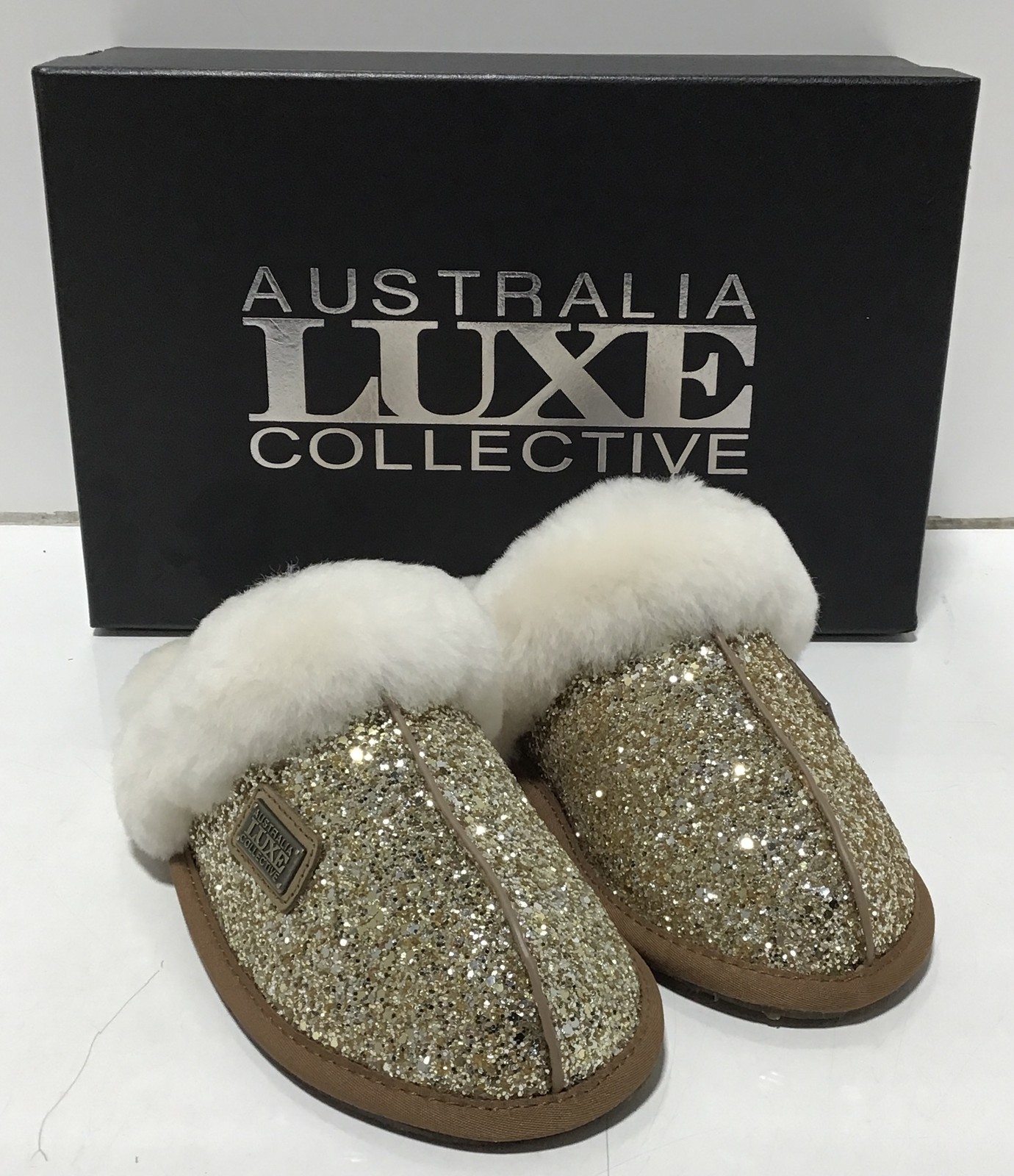 PANTOFOLA D’ORO Australia Luxe Collective Women's Closed Mule Slippers In G Size Small
