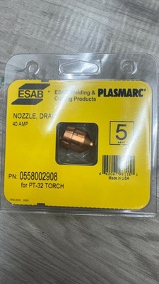 Plasmarc 0558002908 nozzle drag