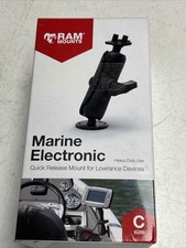  M3 RAM 101-LO11 C Size Heavy Duty Quick Release Mount for Lowrance Elite 7 Ti