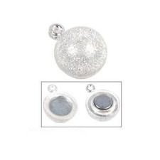 Stardust Clasp Magnetic Ball Sterling Silver Jewelry