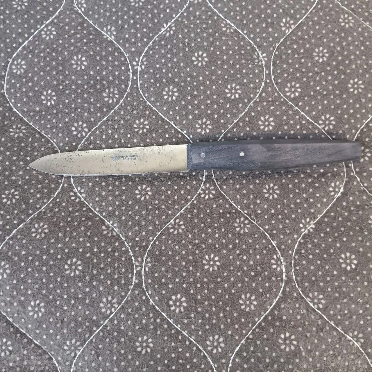 Hugo Köller Solingen-Germany Petty Vintage High-Carbon Steel Knife 240 mm.