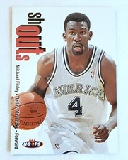 1998-99 NBA Hoops Shoutouts #5SO Michael Finley Dallas Mavericks Card For Sale