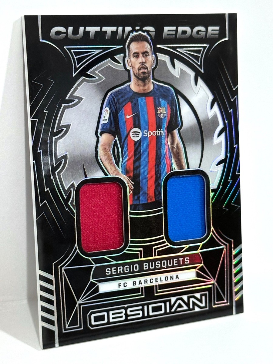 2022-23 Panini Obsidian Soccer Cutting Edge Double Patch