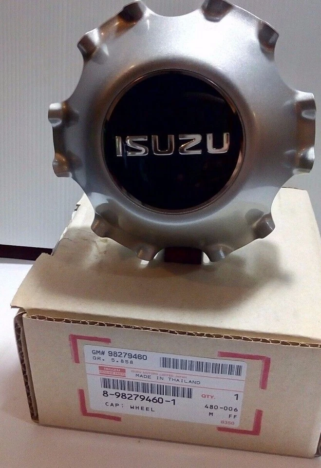 Set of 4 Genuine Cover Hub Center Wheel Cap For 2016-2019 Isuzu 4WD Rodeo Hiland - Image 3 of 4