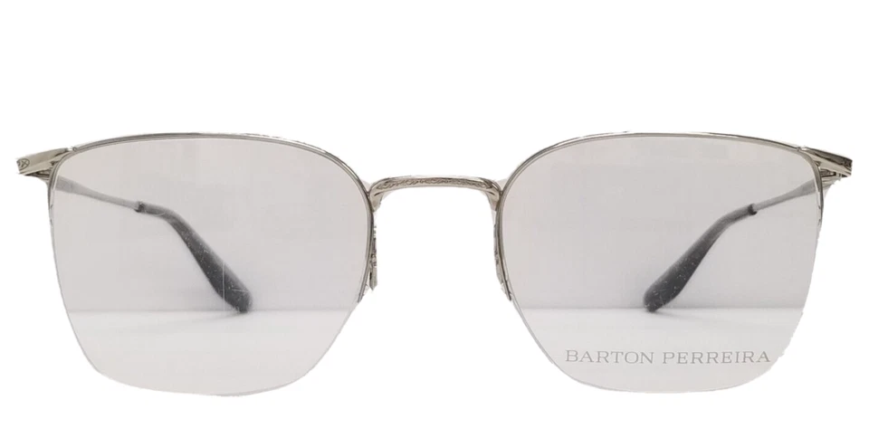 BARTON PERREIRA ADULT EYEGLASSES FRAME MEN 2022 TITANIUM 50-20-148 SIL DAUPHIN - Image 4 of 4