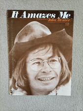 Vintage Sheet Music - 'It Amazes Me' - John Denver - 1977