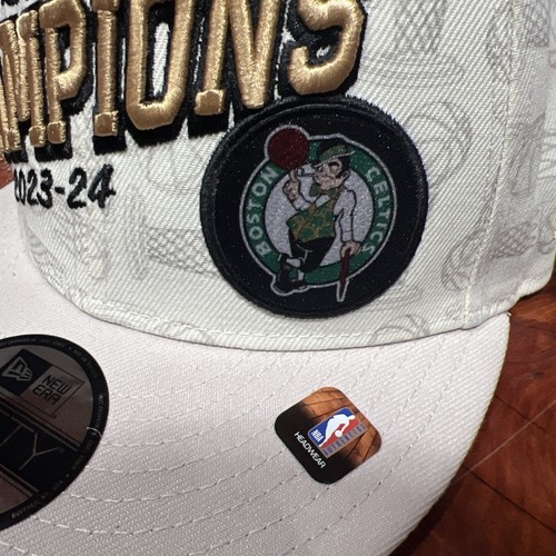 Boston Celtics Mütze New Era 2024 NBA Champions Locker Room 9FIFTY Snapback Cap - Bild 2 von 10
