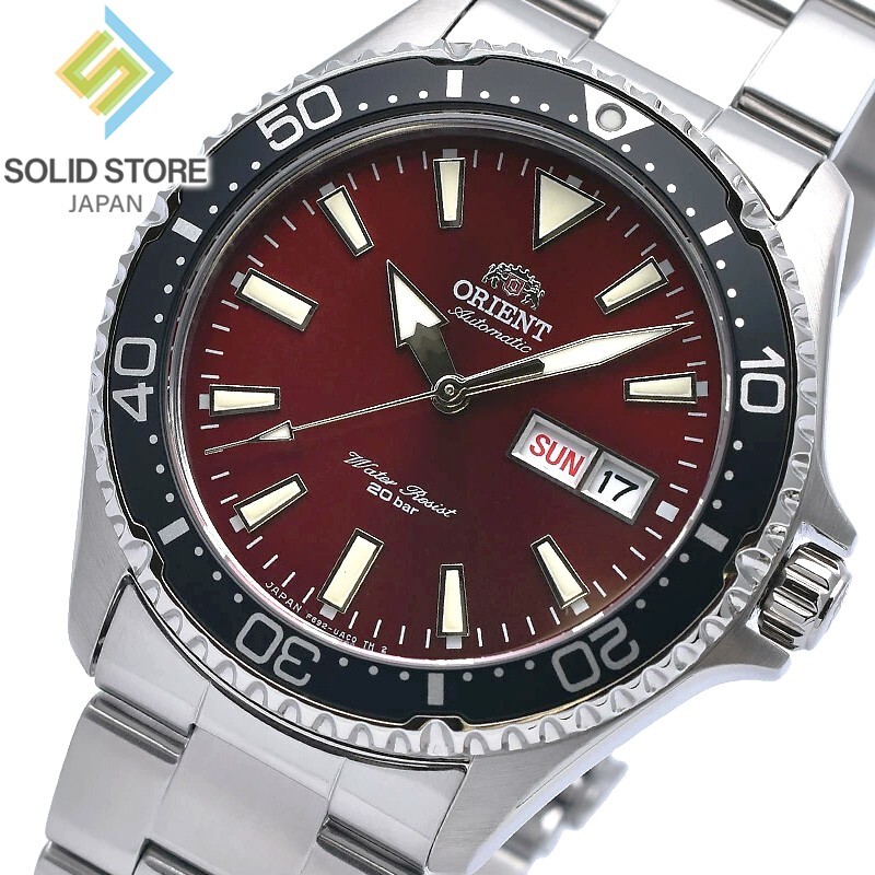 ORIENT Sports Mako RN-AA0003R Mechanical Automatic Watch Red Dial