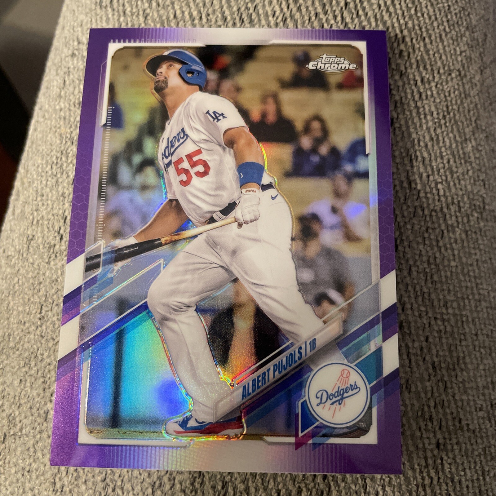 2021 Topps Chrome Update Series - Purple Refractor #USC50 Albert Pujols