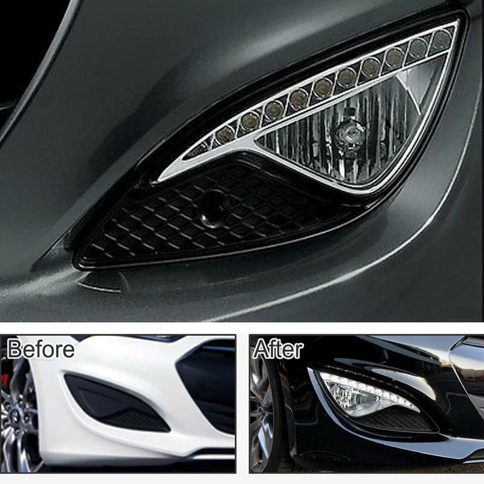 Lâmpada de neblina LED fabricante de equipamento original tampa lateral LH conjunto de conexão para Hyundai Genesis Coupe 13-17 - Imagem 2 de 2