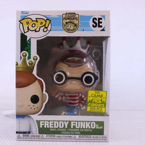 F4 Funko Pop FREDDY WALDO Camp Fundays Exclusive Vinyl Figure SE 850