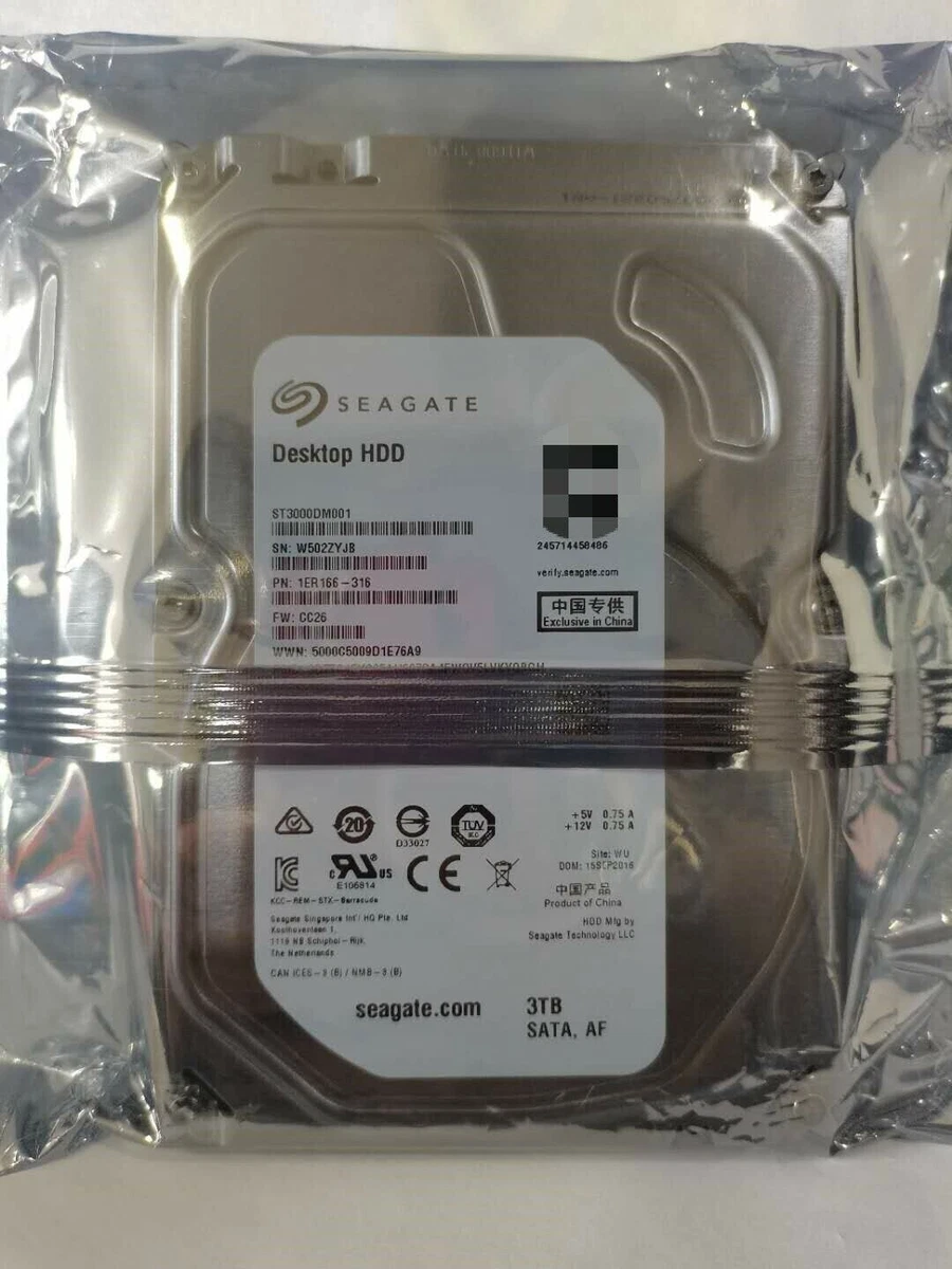 Seagate Barracuda St3000dm001 3tb for sale | eBay