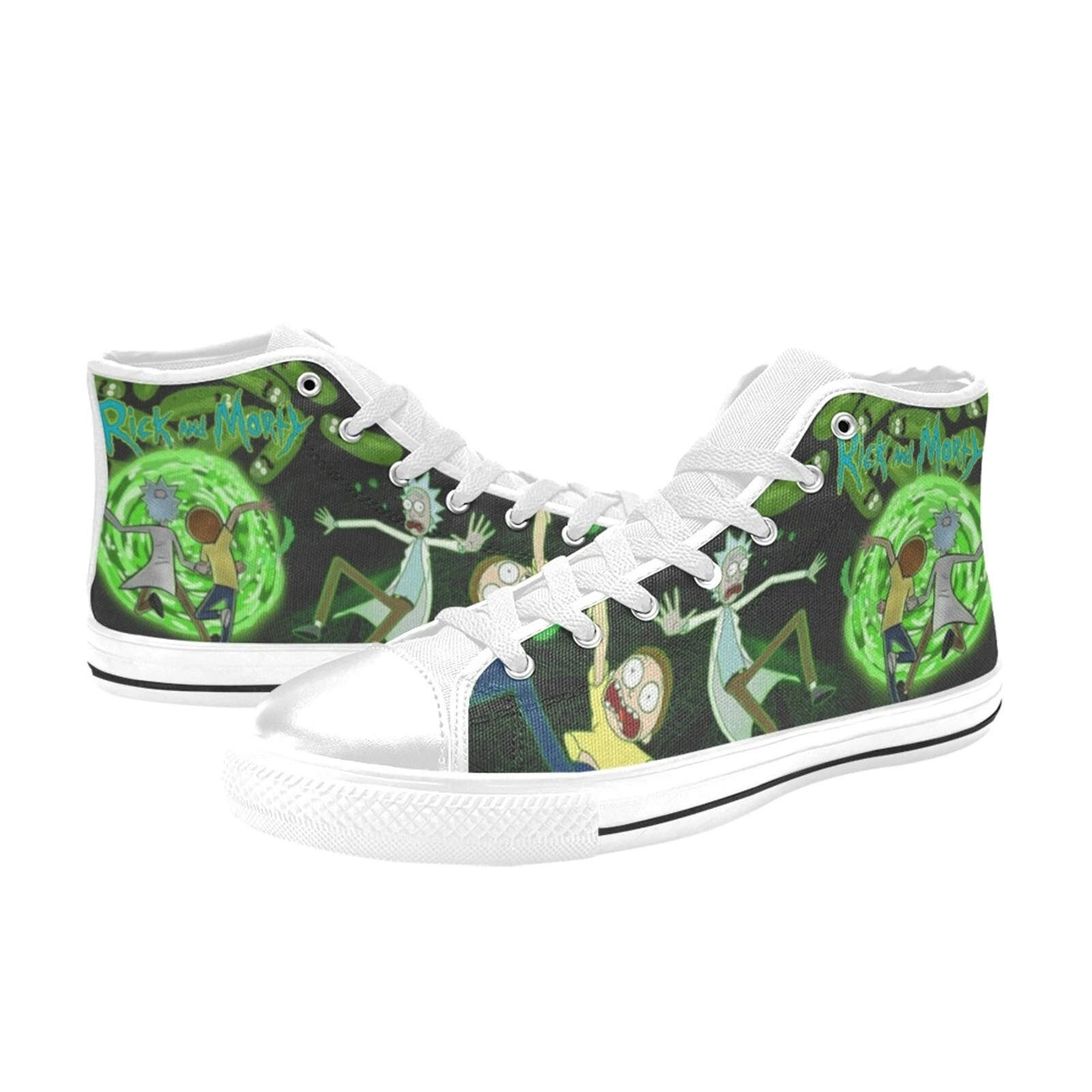 Rick and Rickandmorty 5 High Top Sneaker , Shoes Athletic