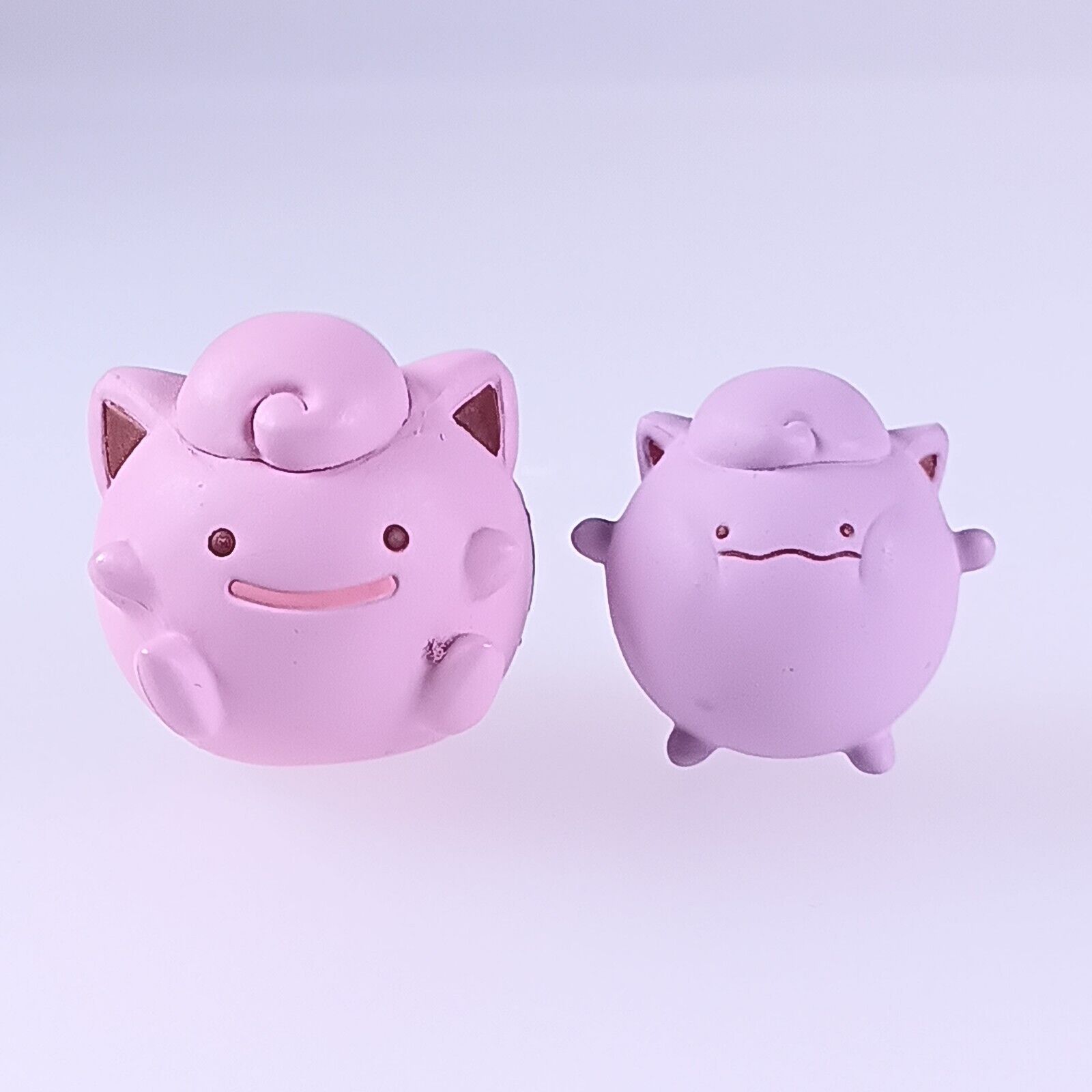 Clefairy Ditto Transform Pokemon Gacha Mini Figure Japanese Nintendo Japan  F/S