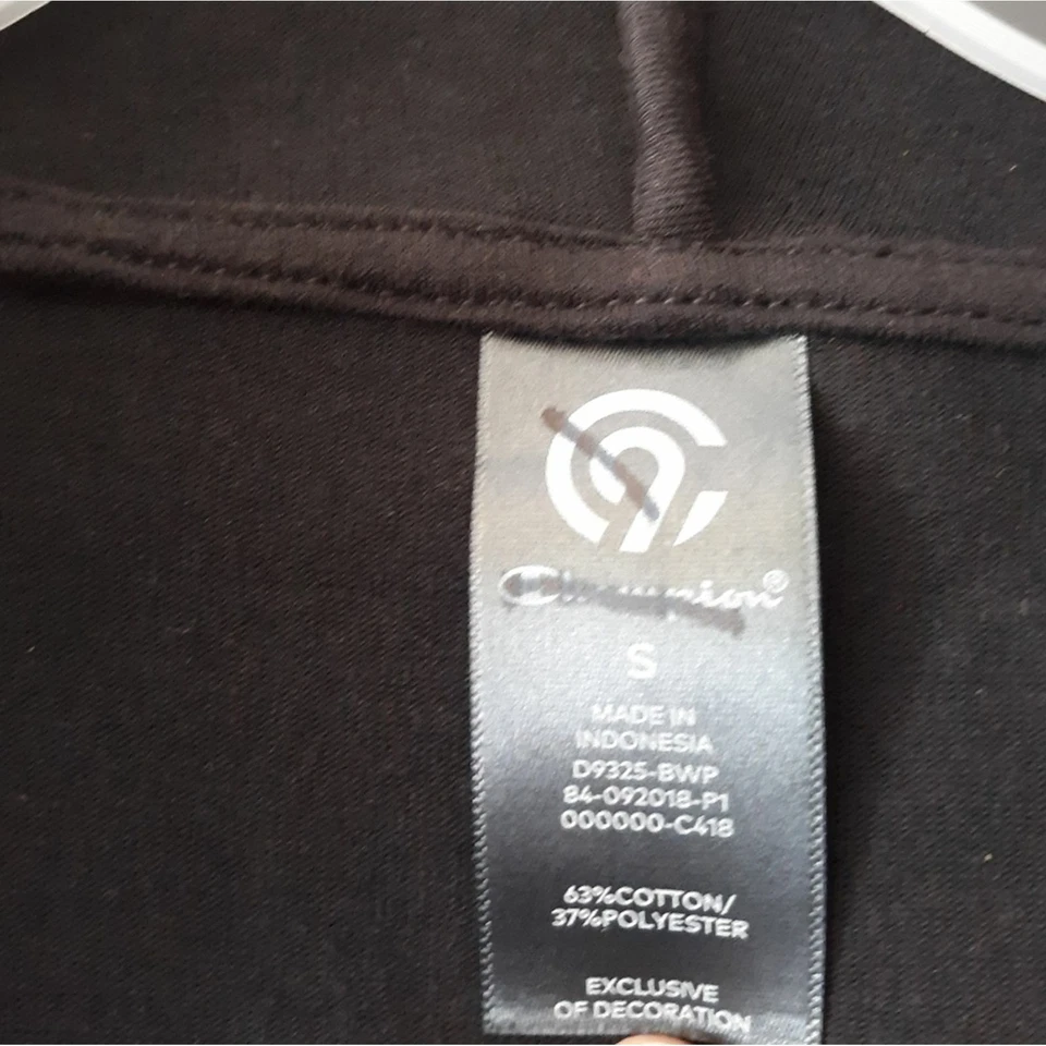 Champion Sudadera Para Mujer Pequeña Sudadera con Capucha Cremallera Manga Larga Bolsillos  Foto 4 de 4