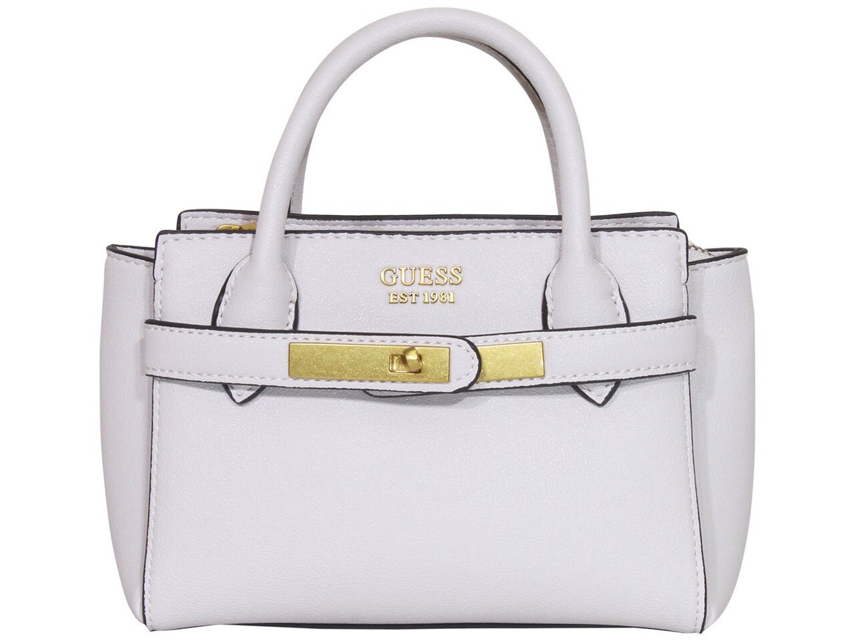 Guess Women's Enisa-Mini Satchel Triple Compartment Handbag | eBay