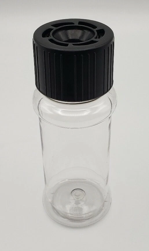 50 Spice Grinder Mills - Plastic Spice Bottle With Plastic Grinder Lid
