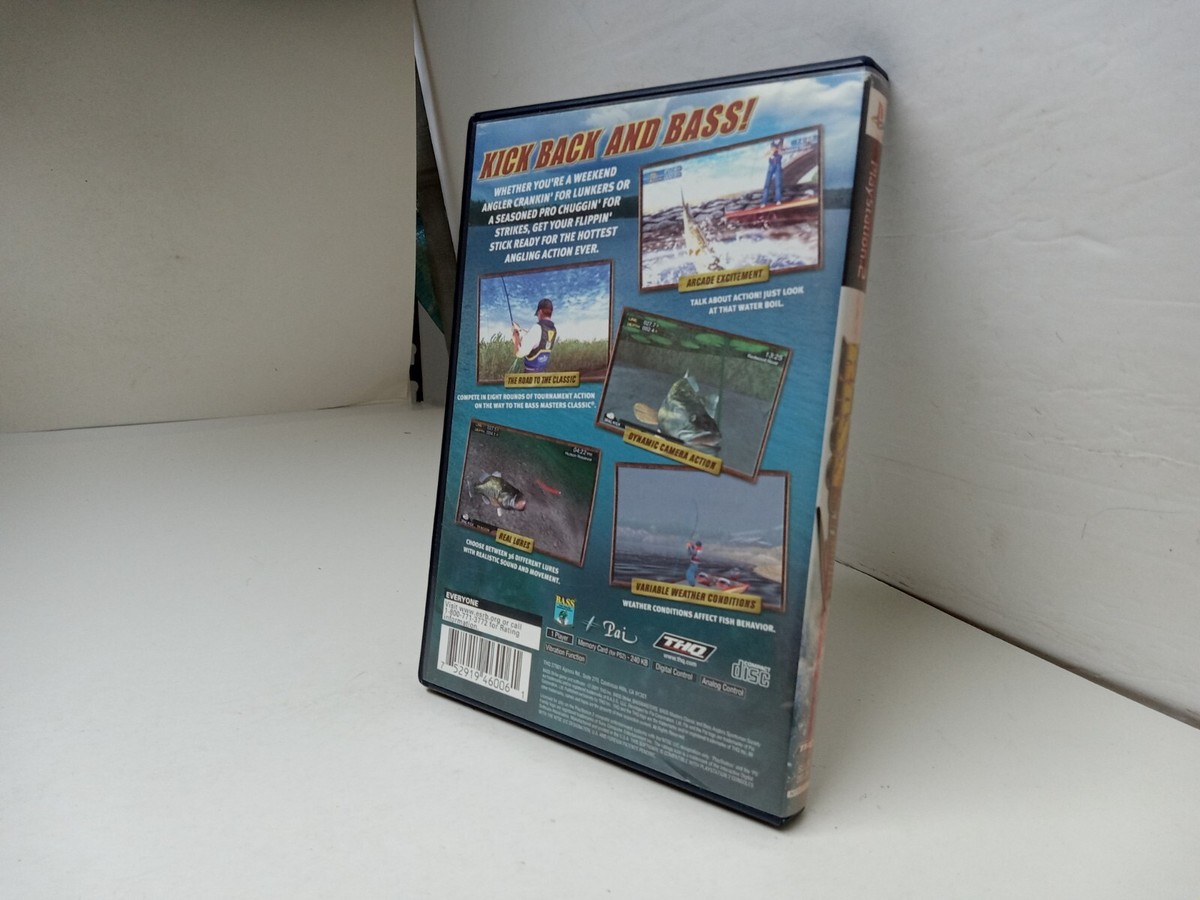 BASS STRIKE for Playstation 2 PS2 COMPLETE CIB V/GOOD NTSC USA