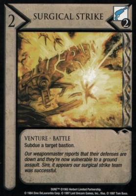 Surgical Strike - Eye of the Storm - Dune CCG