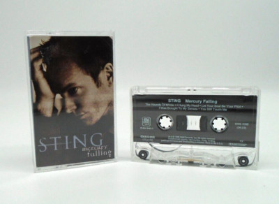 Sting - Mercury Falling - Audio Cassette Tape Album - 1996 A&M Records