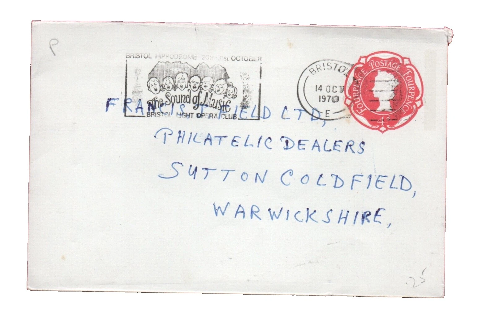 Music, Musicians Used British Stamps