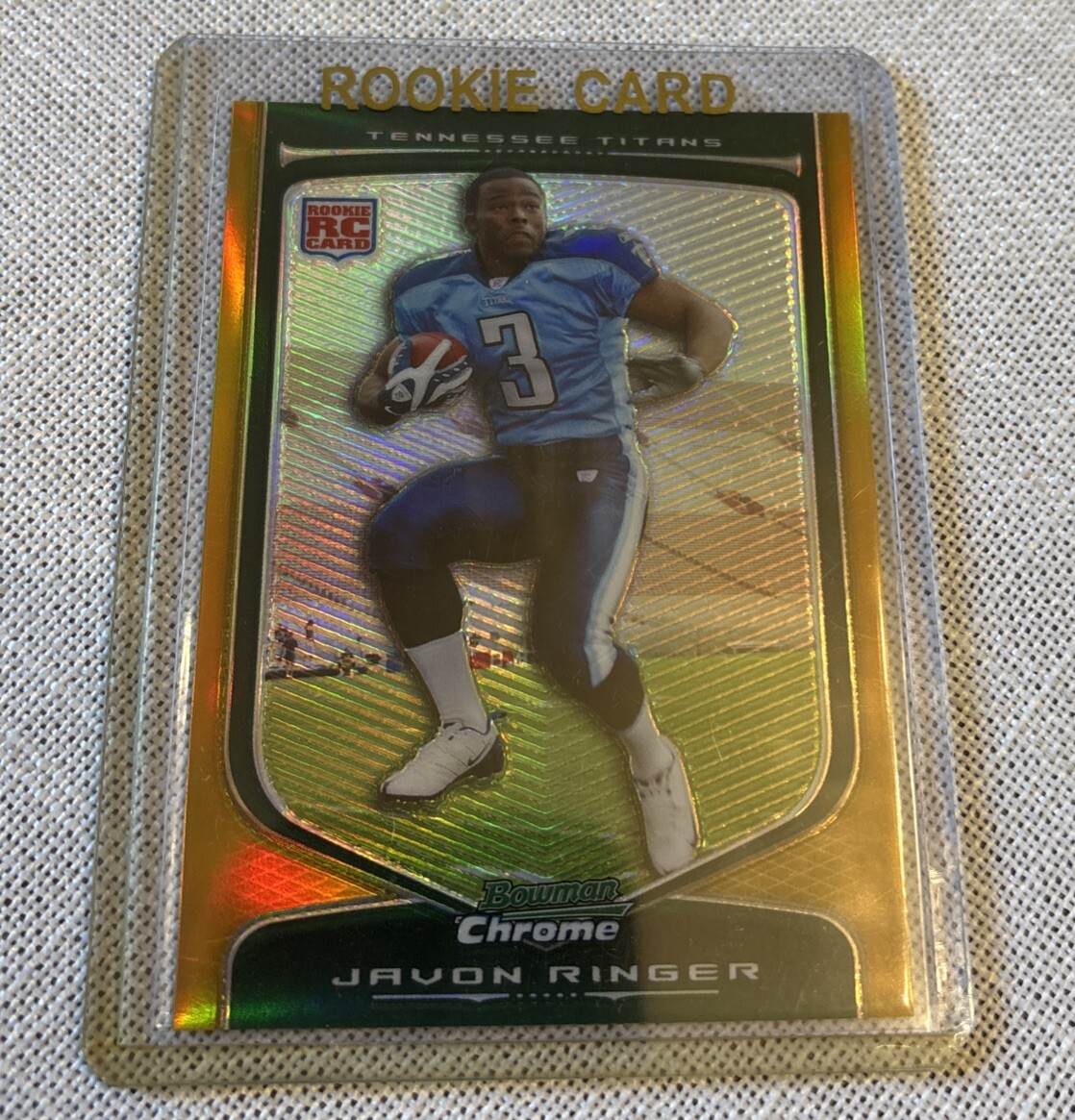 Javon Ringer Bowman Chrome #117 Gold Refractor