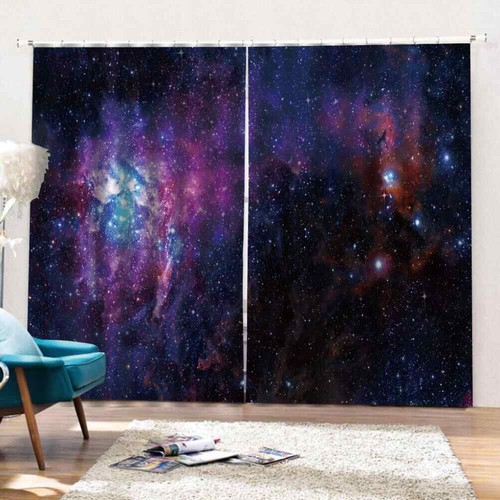 sky brings infinite possibilities Printing 3D Blockout Curtains Fabric Window - Picture 4 of 8